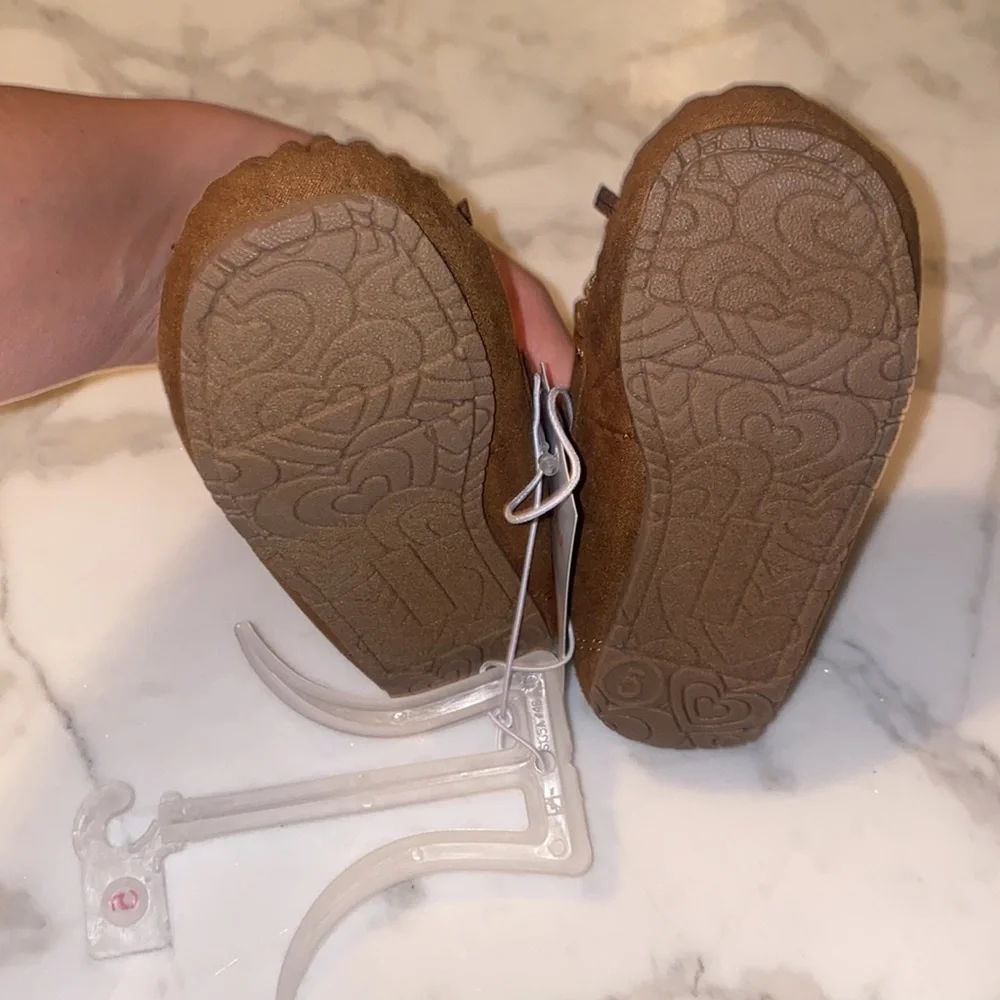 Cat & Jack‎ Moccasins Toddler Dark Chestnut/Celina Size 5